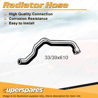 Lower Radiator Hose 33/39 x 610mm for Nissan Skyline R31 RB30 3.0L 6 cyl 86-90