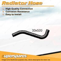 Upper Radiator Hose 33 x 520mm for Holden Commodore VG VN Berlina Calais 3.8L