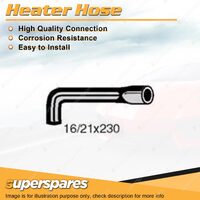 Heater Hose 16/21 x 230mm for Ford Falcon S ute Fairmont XF Fairlane ZL LTD FE