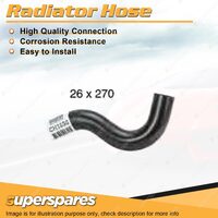 Upper Radiator Hose 26mm x 270mm for Suzuki Sierra SJ413 1.3L 4 cyl 1983-1999