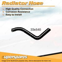 Lower Radiator Hose 33 x 540mm for Mitsubishi Verada Magna Sigma Diamante Manual