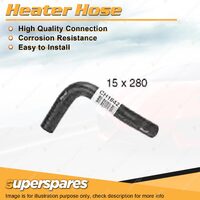 1 x Heater Hose 15mm x 280mm for Mazda 323 BD BD105 1.1L 1.3L 1.5L 1980-1990