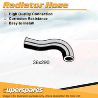 Lower Radiator Hose 36 x 290mm for Toyota Landcruiser FJ62R 4.0L 06/85-04/90