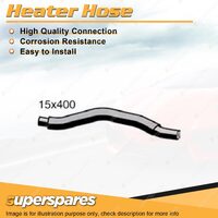 Superspares Heater Hose 15 x 400mm for Ford Telstar AX AY KL 2.5L V6 DOHC 24V