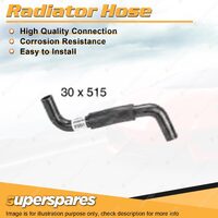 Superspares Lower Radiator Hose 30 x 500mm for Holden Nova LG 1.8L 4 cyl DOHC