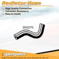 1 x Upper Radiator Hose 26 x 270mm for Suzuki Vitara SE416 1.6L 4 cyl SOHC 8V