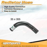 1 x Upper Radiator Hose 35mm x 355mm for Ford Falcon XH Ute 4.0L 6 cyl OHC 12V