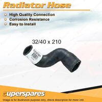 Upper Radiator Hose 32/40 x 210mm for Holden Barina SB Combo Van SB 1.2L 1.4L