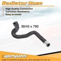 Lower Radiator Hose 38/45mm x 790mm for Jeep Cherokee XJ 4.0L 6 cyl 1994-2000