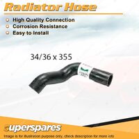 Upper Radiator Hose 34/36 x 355mm for Ford Fairlane AU Fairmont AU Falcon AU LTD