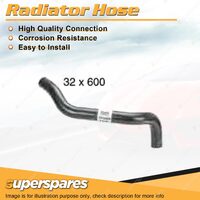 Superspares Lower Radiator Hose 32mm x 600mm for Hyundai Accent Excel X3 1.5L