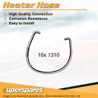 Superspares Heater Hose 16 x 1310mm for Ford Econovan JG JH 1.8L 2.0L 1984-2003