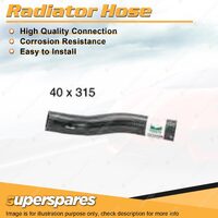 Lower Radiator Hose 40 x 315mm for Toyota Landcruiser HZJ105R 4.2L 03/98-05/99