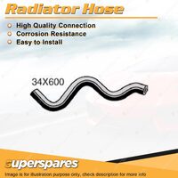 Lower Radiator Hose 34 x 600mm for Mitsubishi Mirage CA4A CB4A Lancer CC Manual