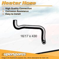 Heater Inlet Hose 16/17 x 430mm for Toyota Hilux LN147R LN152R LN167R LN172R