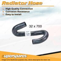 1 x Upper Radiator Hose 32mm x 700mm for Opel Astra TGF69 1.8L 4 cyl DOHC 16V