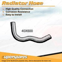 Lower Radiator Hose 40mm x 600mm for Mazda T3500 3.5L 4 cyl OHV 8V DFI Diesel