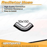 Superspares Lower Radiator Hose 30 x 150mm for Daihatsu Feroza F300 F310 1.6L