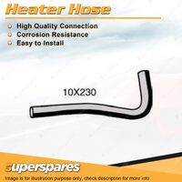 Superspares Heater Hose 10 x 230mm for Toyota Landcruiser HDJ80R HDJ81R 4.2L