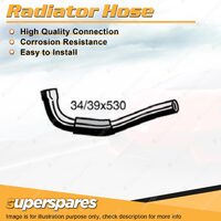 Lower Radiator Hose 34/39 x 530mm for Nissan Skyline ER32 HR32 GTS HR33 KECR32