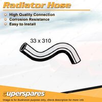 Upper Radiator Hose 33mm x 310mm for Mitsubishi Lancer CG 2.0L 4cyl SOHC 16V