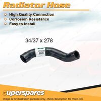 Upper Radiator Hose 34/37 x 278mm for Ford Fairlane Fairmont Falcon BA BF 4.0L