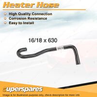 Heater Hose 16/18 x 630mm for Toyota Hilux LN 80R 85R 86R 130R 4 Runner LN130R