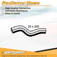 1 x Upper Radiator Hose 33 x 300mm for Nissan Murano Z50 3.5L 07/2005-01/2009