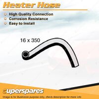 Heater Hose 16mm x 350mm for Mitsubishi Pajero NJ 3.0L 6G72 V6 SOHC 12V 93-96