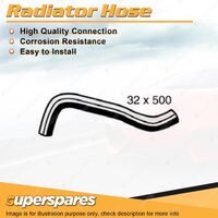 1 x Upper Radiator Hose 32mm x 500mm for Hyundai Getz TB 1.3L 4 cyl SOHC 12V