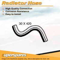 Upper Radiator Hose 30 x 420mm for Daihatsu Terios EJ100 1.3L 4 cyl SOHC 16V