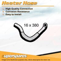 Superspares Heater Hose 16 x 380mm for Mitsubishi Triton MK 3.0L V6 SOHC 24V