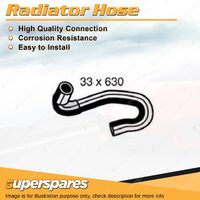 Upper Aircon Compressor Radiator Hose 33 x 630mm for Holden Astra TS 1.8L 98-04