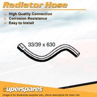 Lower Radiator Hose 33/39 x 630mm for Holden Combo Van Barina XC 1.4L 2005-2013