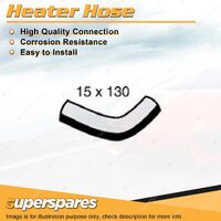 Superspares Heater Outlet Hose 130mm for Subaru Forester SG 2.5L EJ251 EJ253