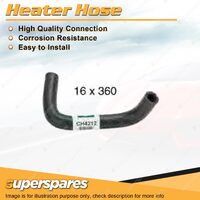 1 x Heater Hose 16mm x 360mm for Nissan Skyline R31 3.0L 6 cyl 1986-1990 Inlet