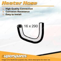 Heater Hose 16 x 290mm for Mazda BT50 2.5L 3.0L 2006-2011 Heater Core to Engine