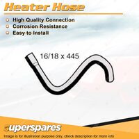 Heater Hose 16/18 x 445mm for Toyota Hilux VZN167R 3.4L V6 DOHC 24V 2002-2005