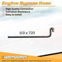 Engine Bypass Hose 6/9 x 720mm for HSV Clubsport VE VE LPG 6.0L 6.2L 2006-2013