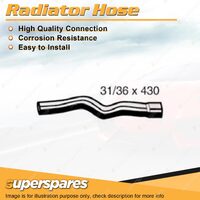 Lower Radiator Hose 31/36 x 430mm for Holden Rodeo RA Colorado RC 2.4L 2003-2009