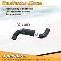 1 x Upper Radiator Hose 37mm x 480mm for Subaru Impreza G3 RX XV WRX Exiga YA