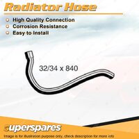 Upper Radiator Hose 32/34 x 840mm for Hyundai i30 FD 1.6L 4 cyl DOHC 2007-2013