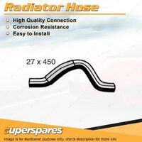 Superspares Upper Radiator Hose 27 x 450mm for Mazda 2 DE 1.5L 4 cyl DOHC 16V