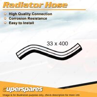 Upper Radiator Hose 33 x 400mm for Hyundai Accent LC LS 1.6L 4 cyl 2003-2006