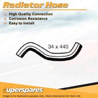 Upper Radiator Hose 34 x 440mm for Mitsubishi Outlander ZE 2.4L 4 cyl SOHC 16V