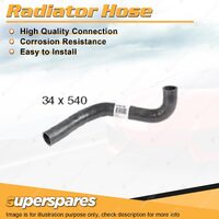 Lower Radiator Hose 34 x 540mm for Hyundai Terracan 2.9L 4 cyl 01/2005-01/2007