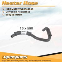 Heater Outlet Hose 16mm x 590mm for Holden Rodeo R9 RA Colorado RC 3.0L 01-12