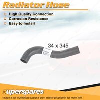 1 x Upper Radiator Hose 34mm x 345mm for Mitsubishi Triton KA5 ML KA5 MN 2.4L