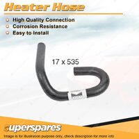 1 x Heater Hose 17mm x 535mm for Toyota Landcruiser HDJ80R HDJ81R HZJ80R 4.2L