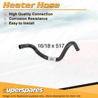 Heater Inlet Hose 16/18 x 517mm for Holden Captiva CG 2.0L 4 cyl 03/2007-01/2011